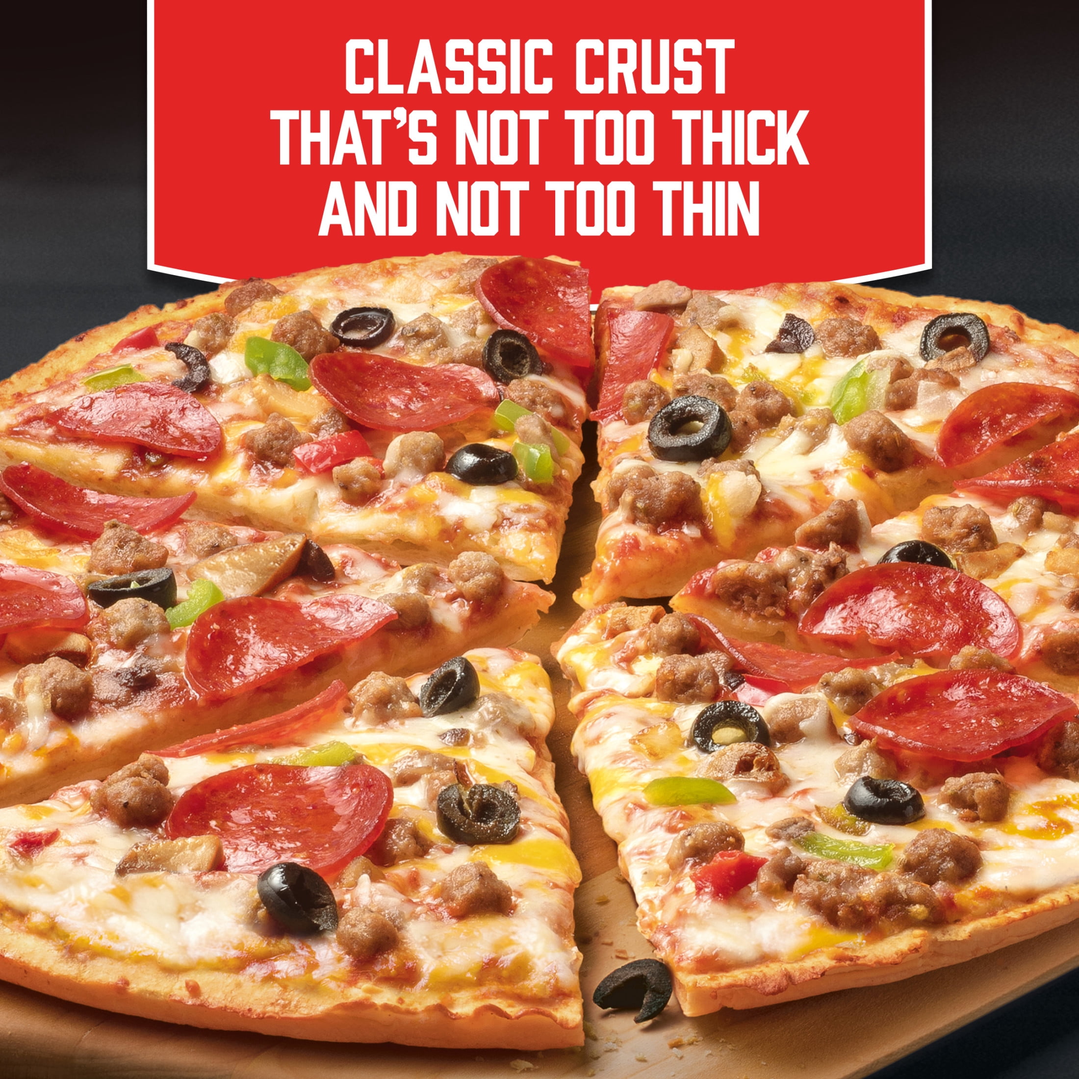 Red Baron Special Deluxe Classic Crust Frozen Pizza, 22.94 oz