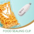 thumbnail image 4 of ELAYARD White Handheld Chip Sealer for Food with Magnetic Back Portable Snack Bag Heat Sealer, 4 of 8