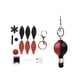 thumbnail image 2 of Kit de Manualidades para Hacer Llaveros de Cuero, con Lona, Hilo, Accesorios Metálicos, Colgante Hecho a Mano, Materiales para Llaveros, Telas Coloridas para Regalos Personalizados., 2 of 9
