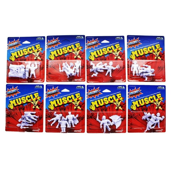 Master of the Universe M.U.S.C.L.E., Set of 8 Packs (24 Figures Total)