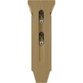 thumbnail image 4 of Ekena Millwork 3 3/8"W x 6 3/4"D x 10"H Small Lucan Wood Corbel, Cherry, 4 of 4
