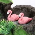 thumbnail image 2 of EeaseCA 10pcs Resin Mini Flamingo Creative Resin Mini Flamingo Cake Decoration for Party (Pink), 2 of 8