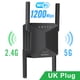 thumbnail image 4 of Amplificador De Señal Repetidor WiFi antenas externas amplificador de señal para el hogar (enchufe negro de 1200M UK) Likrtyny Para estrenar, 4 of 9