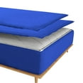 thumbnail image 2 of Sheet has Zipper Fitted Sheet, (California King Size 72x84) 6 Inch Deep Pocket, 100% Egyptian Cotton, 800 TC, Solid Royal Blue Color., 2 of 10