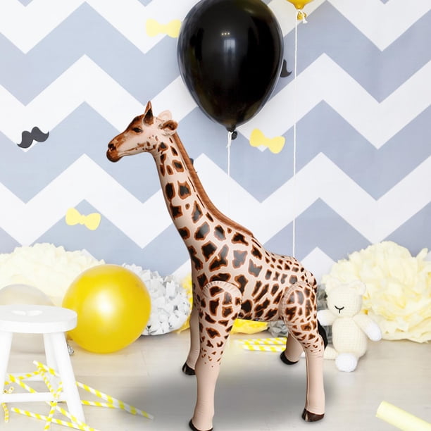 Globos inflables de animales perfecl decoración de cumpleaños jirafa globo de fiesta