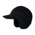 thumbnail image 2 of Men Winter Knitted Hat with Short Brim Thick Windproof Ear Keep Warm Grandpa Beanie Elastic Outdoor Cap Outdoor School Commuting Beanie, 2 of 8