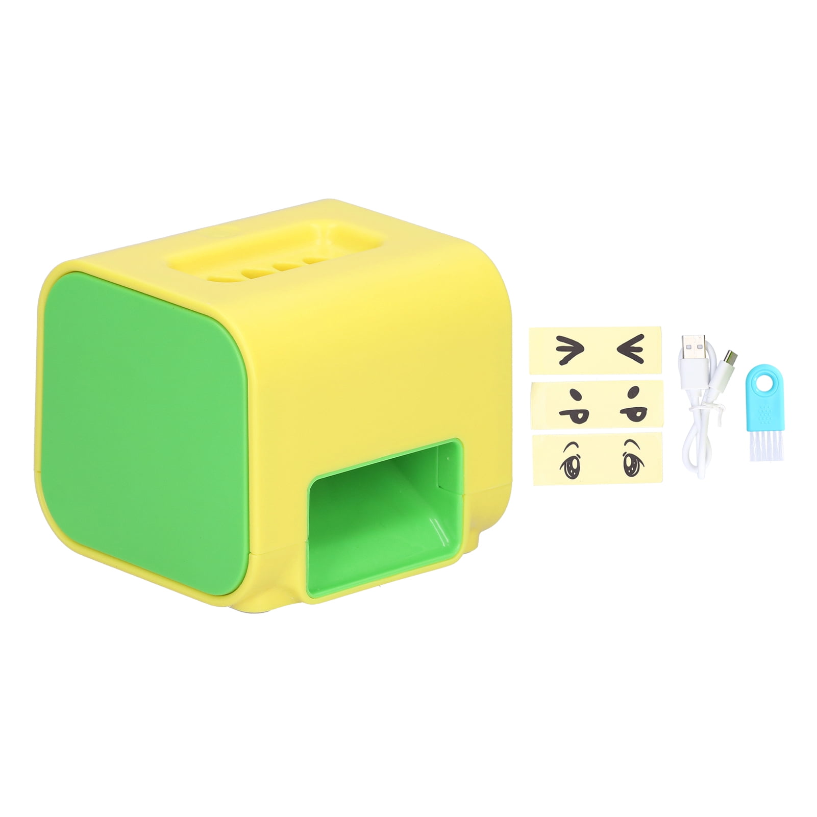 Lishi Electric Melon Seed Opener - USB Charging, Teeth-Friendly - Yellow Green