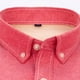 thumbnail image 5 of pstuiky camisas de manga larga para hombre, Camisa informal de manga larga con solapa y botones para hombre, color liso, a la moda, con forro polar top de hombre xxxl, 5 of 6