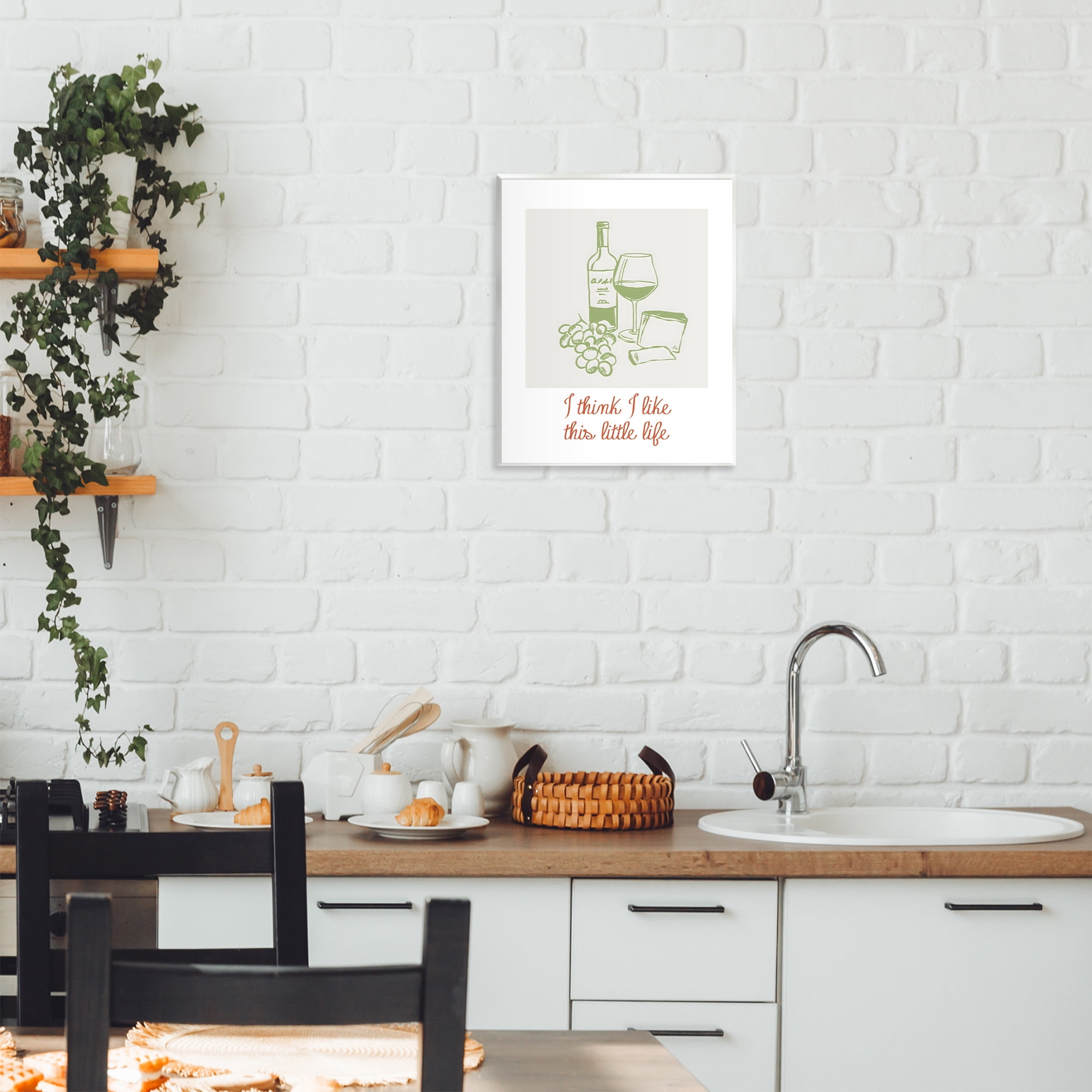 Stupell Industries I Think I Like This Little Life Wall Plaque Art, design by The Prints Vibe