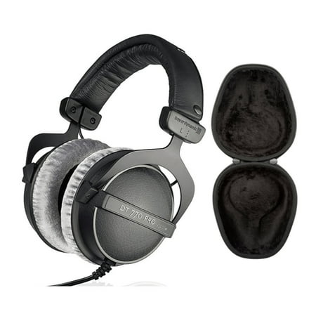 UPC: 0663701851144 | Beyerdynamic DT 770 PRO Headphones (250 Ohm) Bundle with Headphone Case