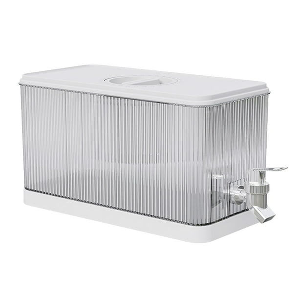 Refrigerador Jugo Helado Dispensador Limonada Lecher Lemonade Bebida Líquida 1.2 Galón Con Tapa BPA para Fiestas Y Uso Diario