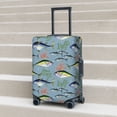 thumbnail image 6 of Pofeuu Various Wild Sea Fish Print Luggage Suitcase Cover Protector Luggage Washable Covers Aesthetic for 18/24/28/32 inch Luggage（No luggage included）-X-Large, 6 of 7