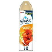 Glade Room Spray 1 CT, Hawaiian Breeze, 8 OZ. Total, Air Freshener