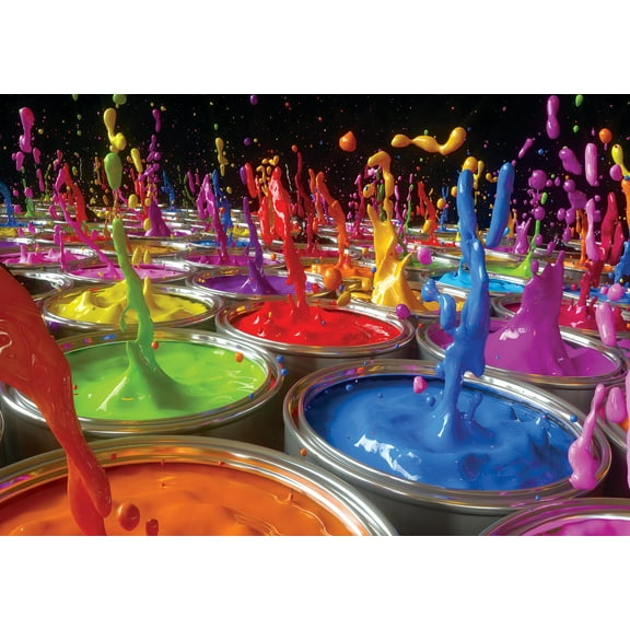 Paint Splash 1000 Piece Jigsaw Puzzle