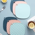 thumbnail image 2 of HBFAGFB Silicone Pot Holder Cup Mat Non Slip Pads for Kitchen Versatile Simple Home Decor White, 2 of 7