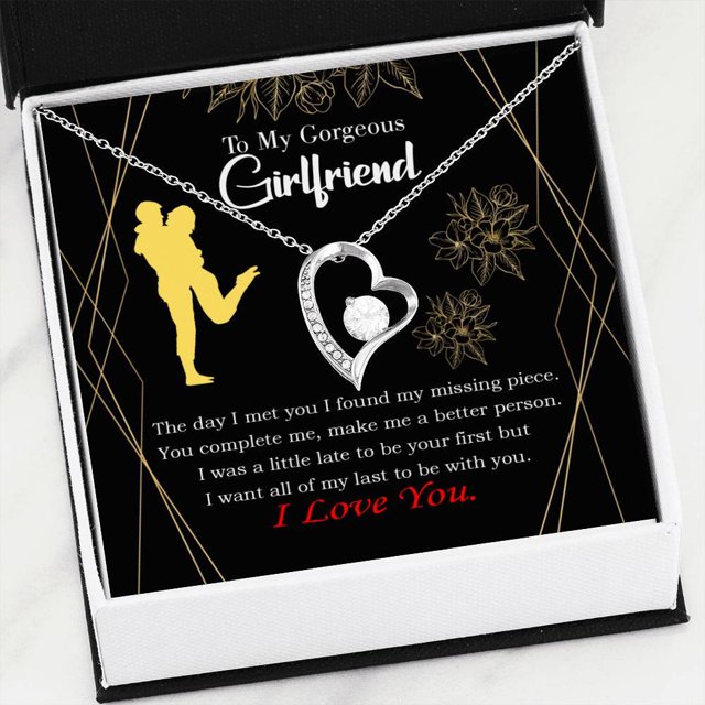 Girlfriend Birthday Gift Better Person 18k Gold or Stainless Steel 18" Necklace Girlfriend Gift