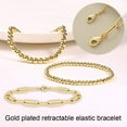 thumbnail image 3 of Plated Bracelets for Women Elastic Stretch Bracelet Trendy, 3 of 6
