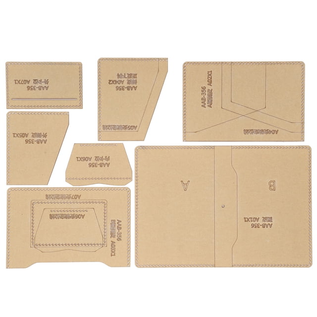Plantilla De Monedero, Plantilla De Pasaporte De Plantilla De Monedero De Acrílico Transparente Ultra Responsiva
