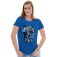 thumbnail image 3 of Missouri MO Shape Show Me State Pride Womens Slim Fit Graphic Tee Brisco Brands S, 3 of 5