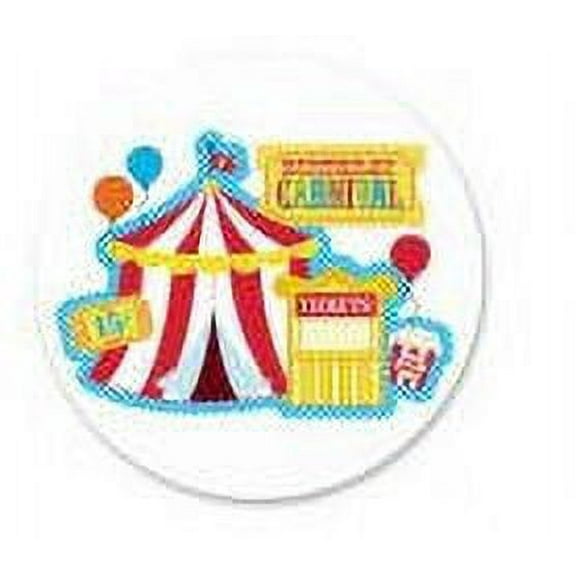 Carnival Party 7inch Round Edible Photo Image Cake Decoration