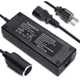 thumbnail image 1 of Convertidor Suacopzar 10 Pies Negro con Fuente de Alimentación de 110 V a 12 V para Coche, 1 of 7