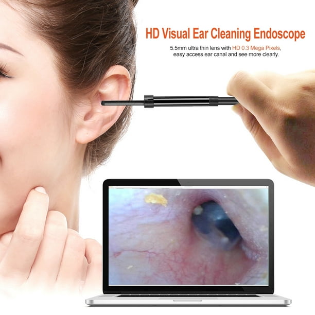 Visual Earpick 3 en 1 Usb Endoscopes d'oreille 5.5mm Caméra