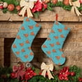 thumbnail image 6 of Lsque 18 Inches Funny Chicken Pattern Christmas Stockings Hanging Ornaments,Knitted Xmas Fireplace Hanging Stocking,Holiday Decoration, 6 of 8