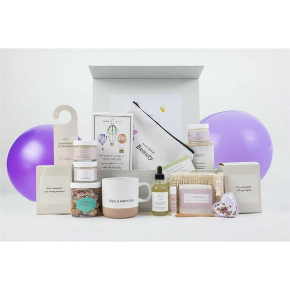 Lizush - Birthday Gift Basket, Pampering Birthday Gift Box