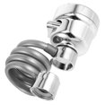 thumbnail image 3 of 1Pcs Silver Abs Faucet Extender For Homeowners 2.75X2.09X2.09in, 3 of 8