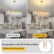 thumbnail image 5 of Modern Led Crystal Chandelier Branches for Dining Room Art Pendant Lamp Villa Hall Hanging Home Decor Lighting Fixture My Lux Decor Round, 5 of 10