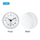 thumbnail image 3 of Reloj de ducha de baño a prueba de agua, reloj de pared redondo mini con ventosa, blanco, 3 of 7
