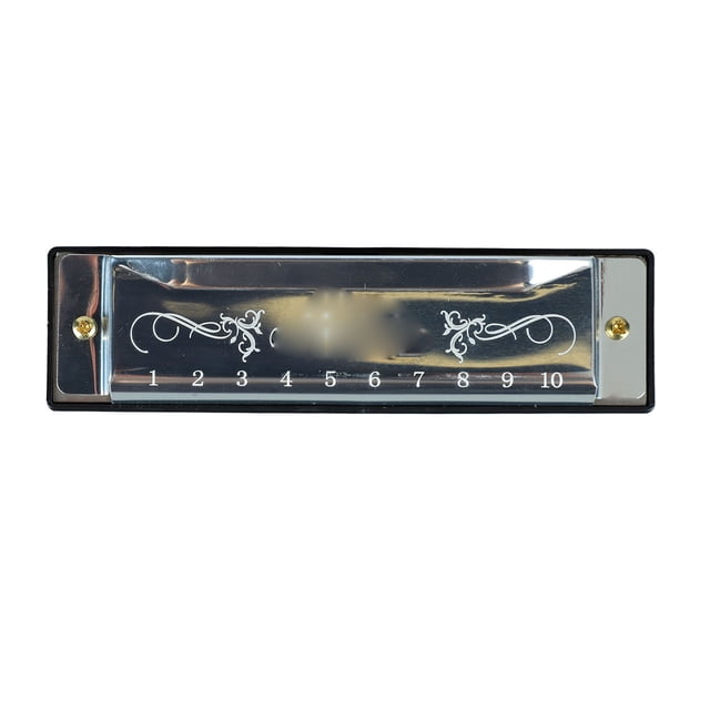 Hole Harmonica,Harmonica 10 Hole 20 Harmonica Standard Mouth Organ Rugged and Tough