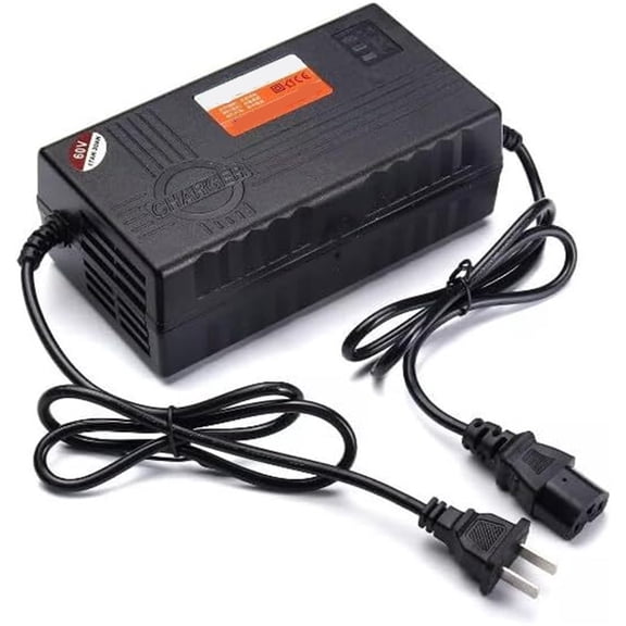 SHDNCYQ 60V 20AH Motorcycle Battery Charger Display For Scooter Wheel Lead Acid Battery