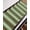 Green, variant on Geometric Purple, Stair Treads for Wooden Steps Indoor Runner Rug Carpet, Solid Ombre Geometric Modern Stripe 4 Pieces Peel and Stick Staircase Step Treads Covers Washable Throw Door Mats, 30"x8"