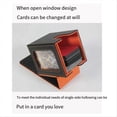 thumbnail image 2 of 100+ Game Card Box Card Storage Box Plaid-Black & Red, 2 of 5