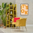 thumbnail image 3 of Stupell Industries It's OK Typography Typography Painting Black Framed Art Print Wall Art, 20 x 30, 3 of 10