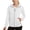 White, variant on fatyb Boys Girls Hooded Jacket Full Zip up Long Sleeve Kids Lightweight Outwears with Zipper Pockets