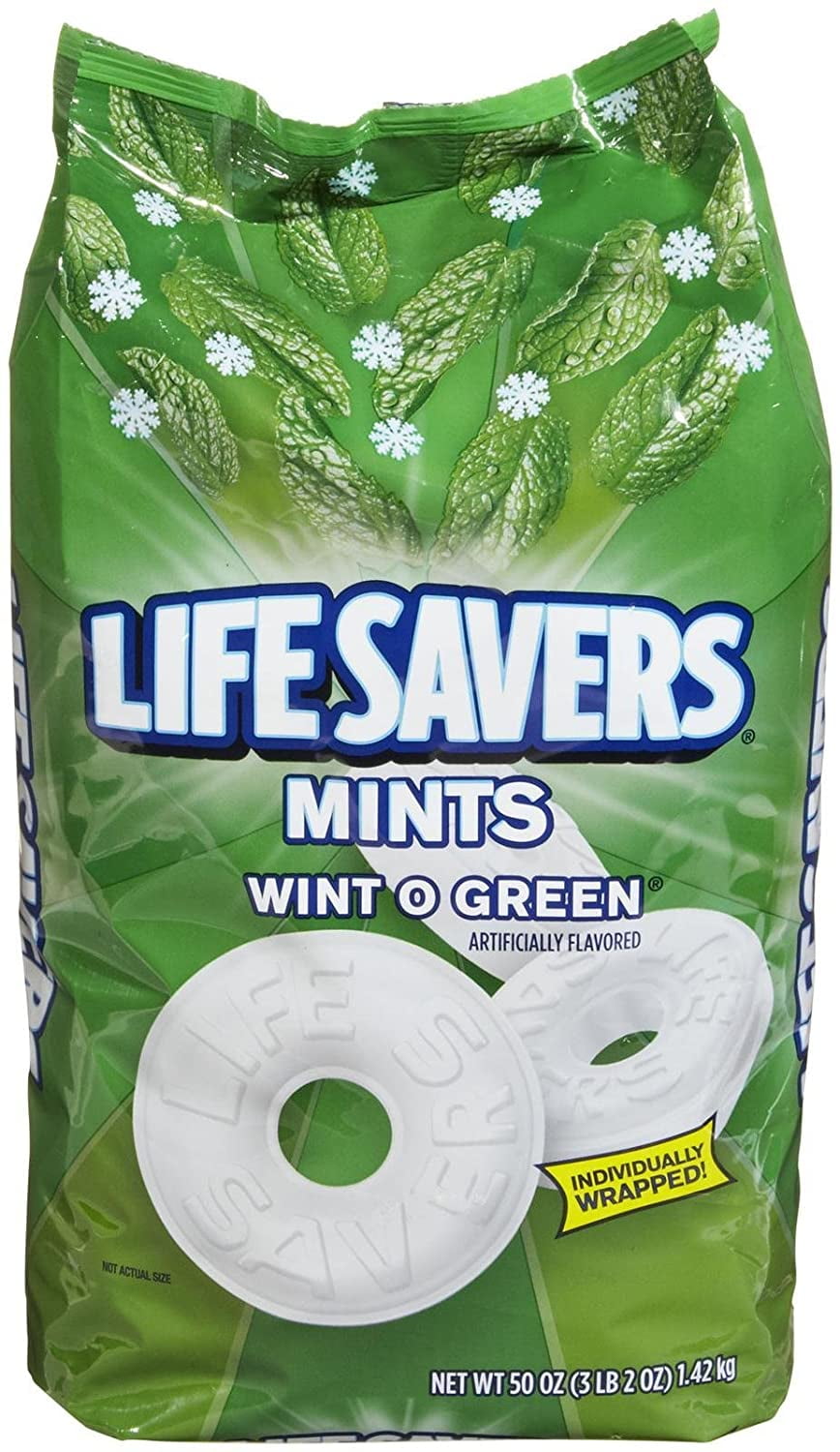 Lifesavers WintoGreen Mint Candy, 50 Ounce