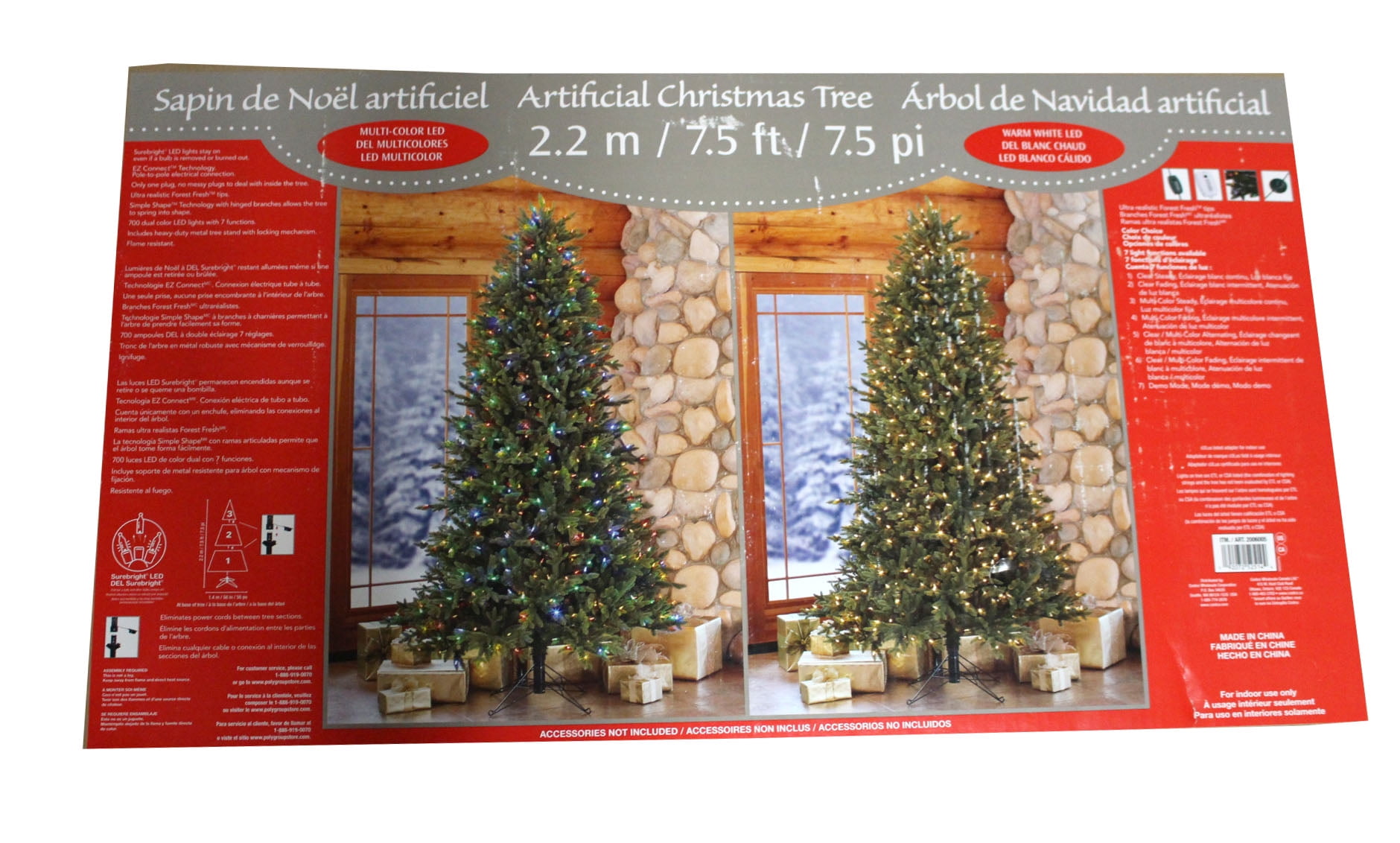 7.5 ft Artificial Christmas Tree