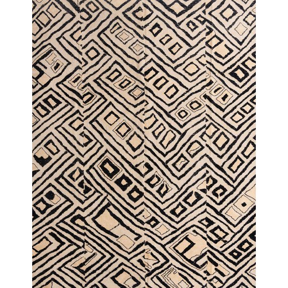 Ahgly Company Indoor Rectangle Abstract Pastel Orange Solid Area Rugs, 2' x 5'