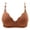 Brown, variant on VerPetridure Bras for Women Front Closure Woman's Comfortable Breathable Bra Underwear No Rims