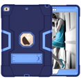 thumbnail image 7 of New iPad 9th Generation Case iPad 10.2 inch 2021 Released With A Screen Protector ,SOATUTO Shockproof Rugged Cover iPad 10.2 HD Tempered Glass For iPad 9th 8th 7th 10.2 inch - 1Pcs/ Navy+Blue, 7 of 7