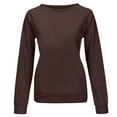 Crewneck Sweatshirts Women Ladies Daily Home Outdoor Workout Streetwear