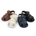 thumbnail image 5 of PEACNNG New Baby First Walkers Leather Shoes Boys Girls Sneakers 0-18 Months, 5 of 5
