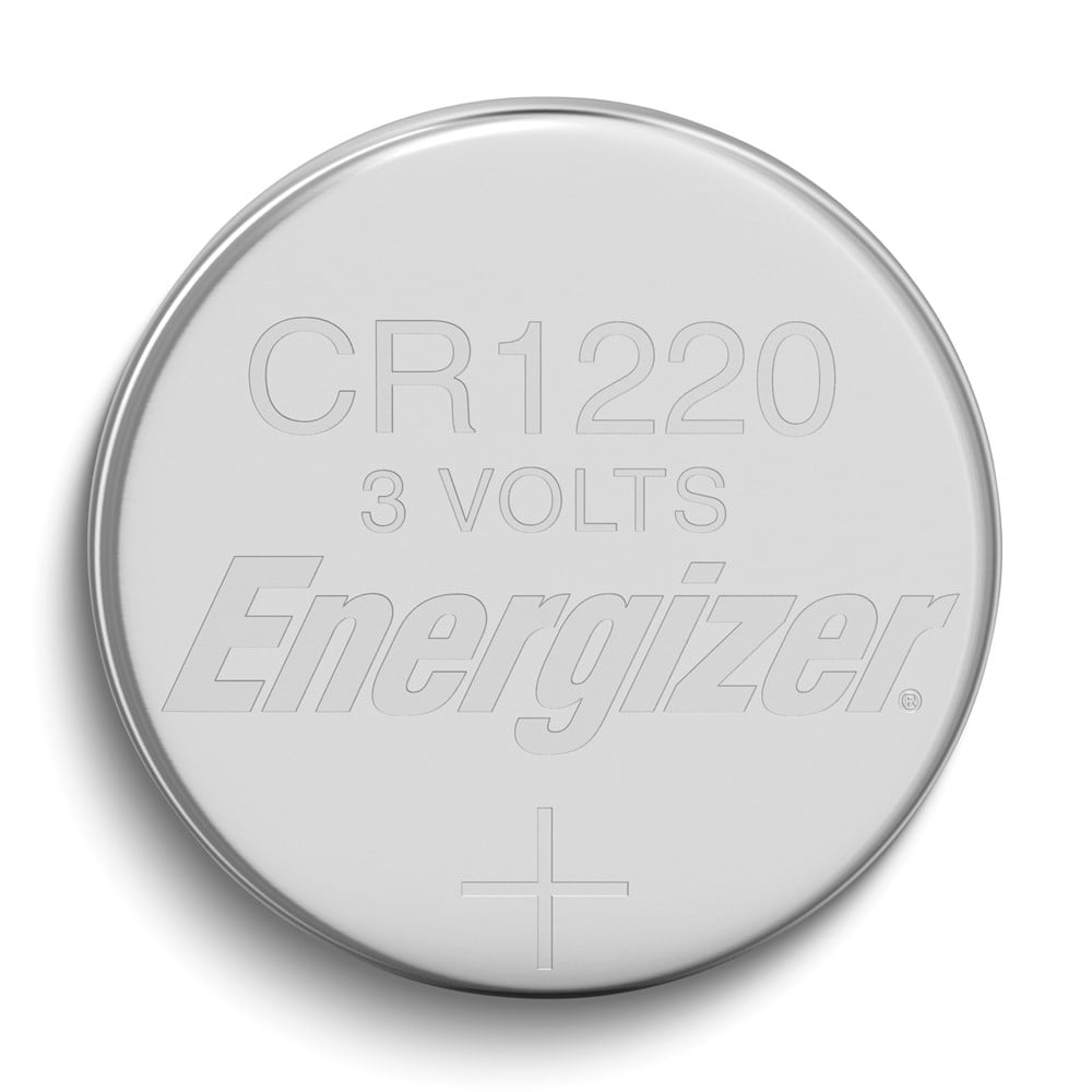 Energizer CR1220 Lithium Coin Cell Battery - 40mAh - 1 Piece Tear Strip