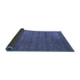 thumbnail image 2 of Ahgly Company Indoor Rectangle Abstract Blue Contemporary Area Rugs, 2' x 3', 2 of 4