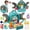 Green, variant on Doctor Kit, Toy Choi's Veterinarian Kit for Kids, Kids Play Sets with Interactive Electric Dog and Cage, Pretend Play Puppy Dog Toys, Pet Care Dog Vet Set for Toddlers Ages 2 - 9