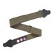 thumbnail image 2 of PU Leather Guitar Shouder Strap Fashionable Breathable Stable Lightweight Bass Strap Replacement Green, 2 of 4