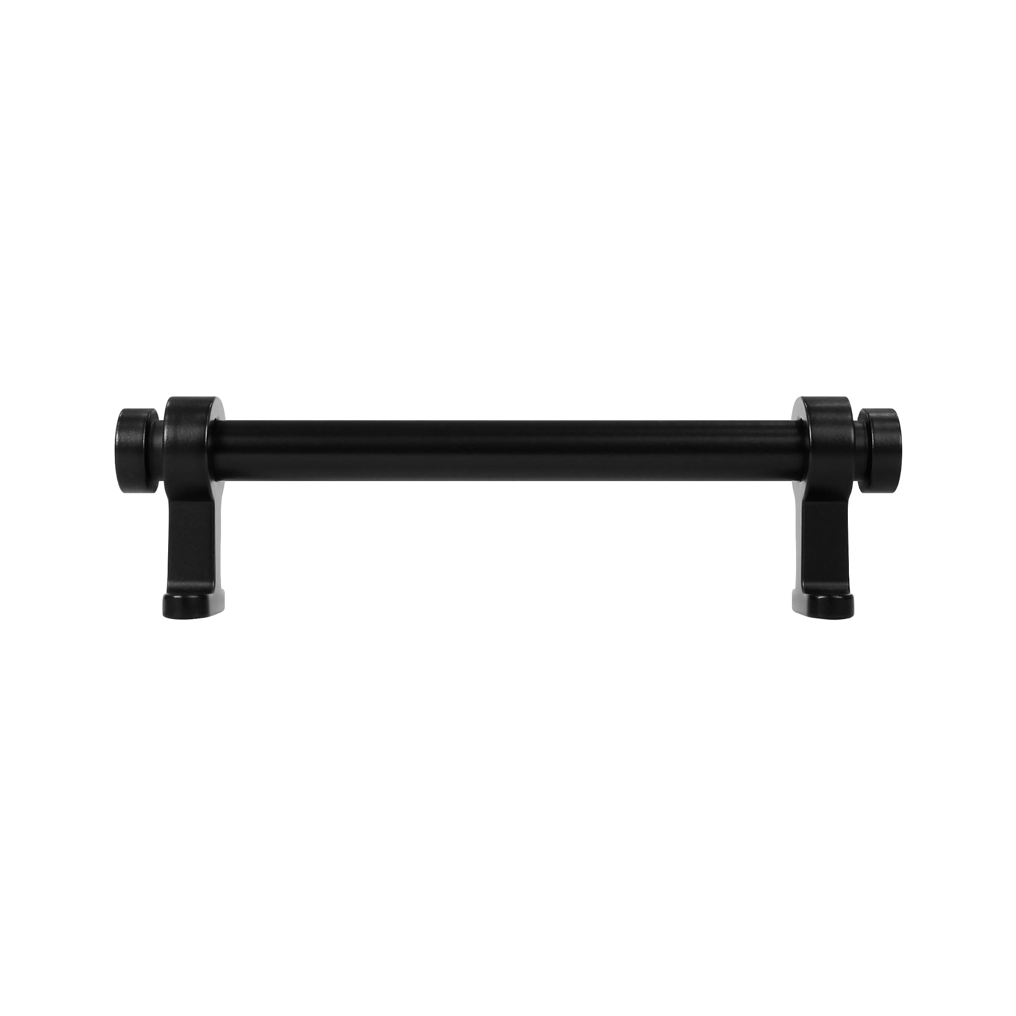 Lumi Home Furnishings Drawer Pull Vintage 3.75" Matte Black 2-Pack