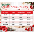 thumbnail image 6 of BounceUp Mens Ugly Christmas Sweater Cardigan V Neck Button Front Long Sleeve Knitwear, 6 of 7